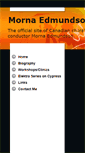 Mobile Screenshot of mornaedmundson.com