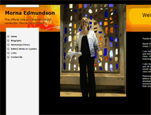 Tablet Screenshot of mornaedmundson.com